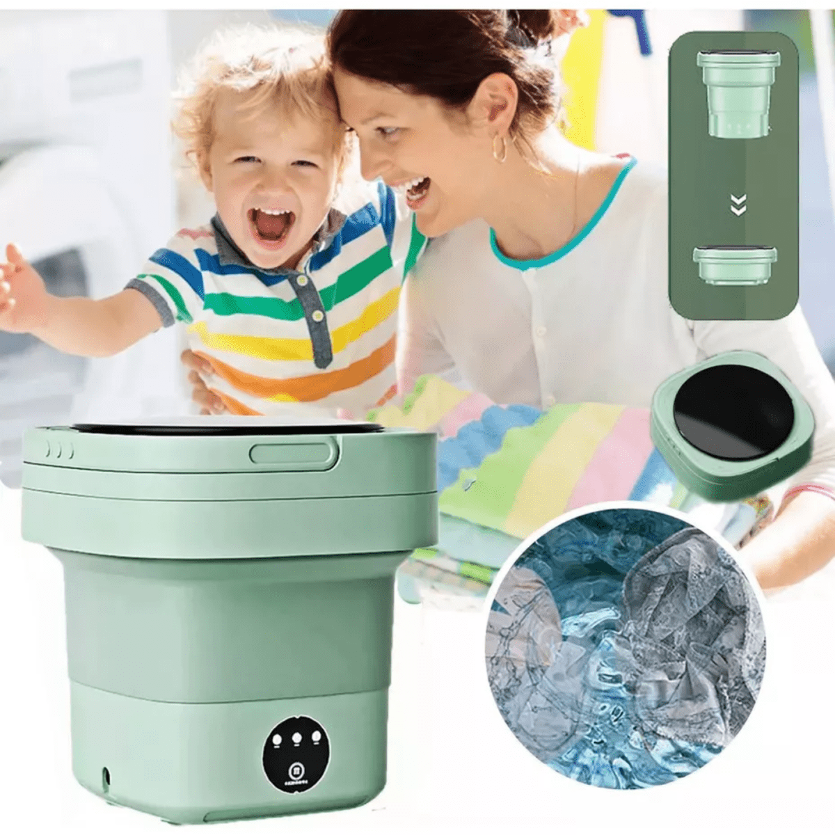 EasyWash! mini Lavadora y centrifugadora. - Bienestar | DROPNEXO.